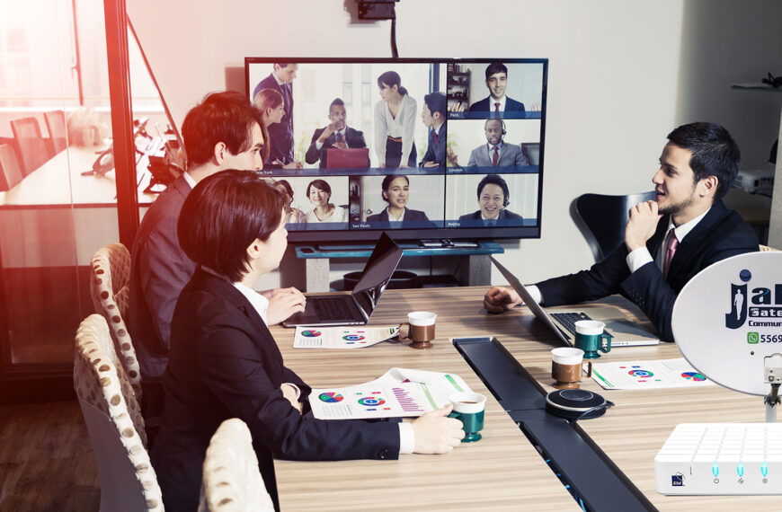 jabasat videoconferencias enlaces Satelitales